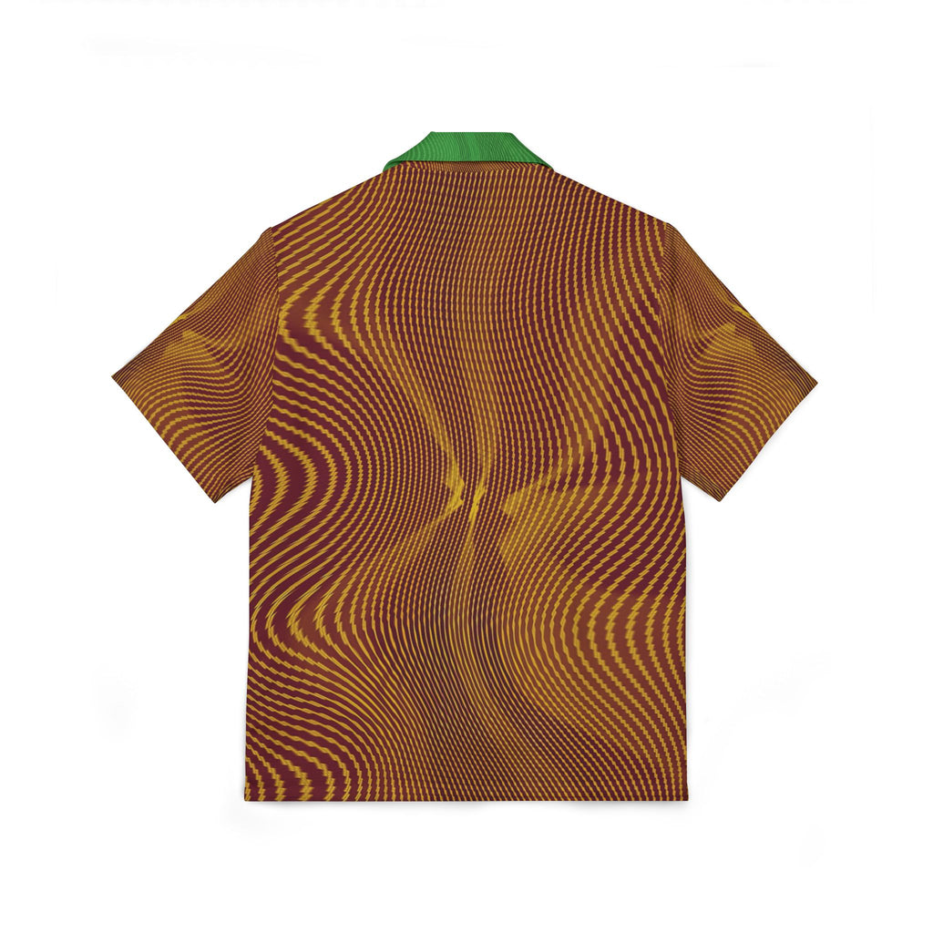 Hawaiian Shirt - Sun Spots Gold