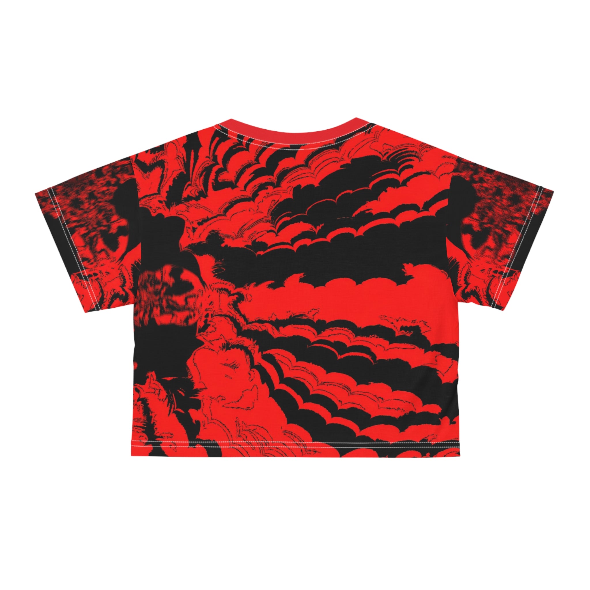 Crop Tee "Subcranial" (AOP)