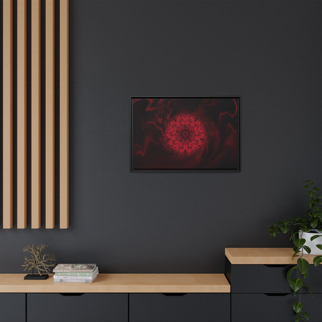 Framed Canvas Art — "Interlaced"