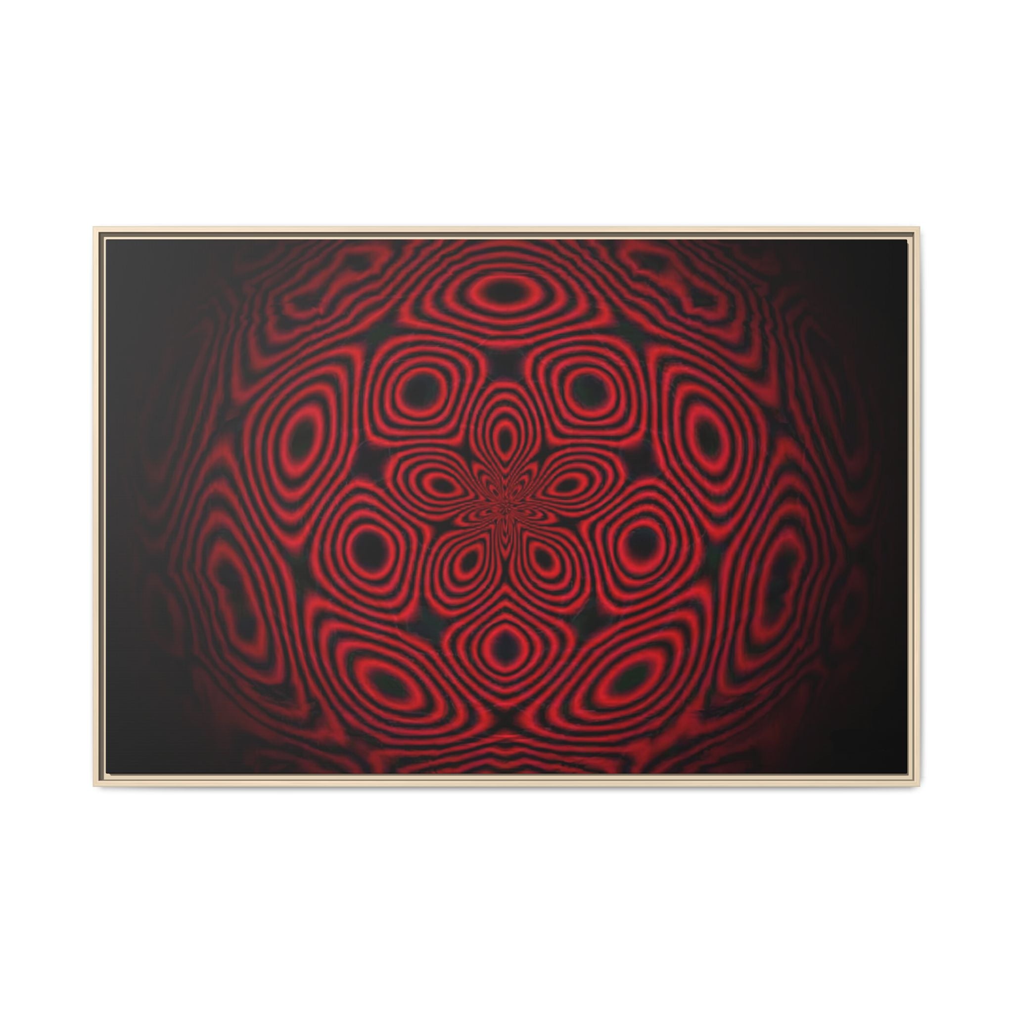 Framed Canvas Art — "Trepitorial"