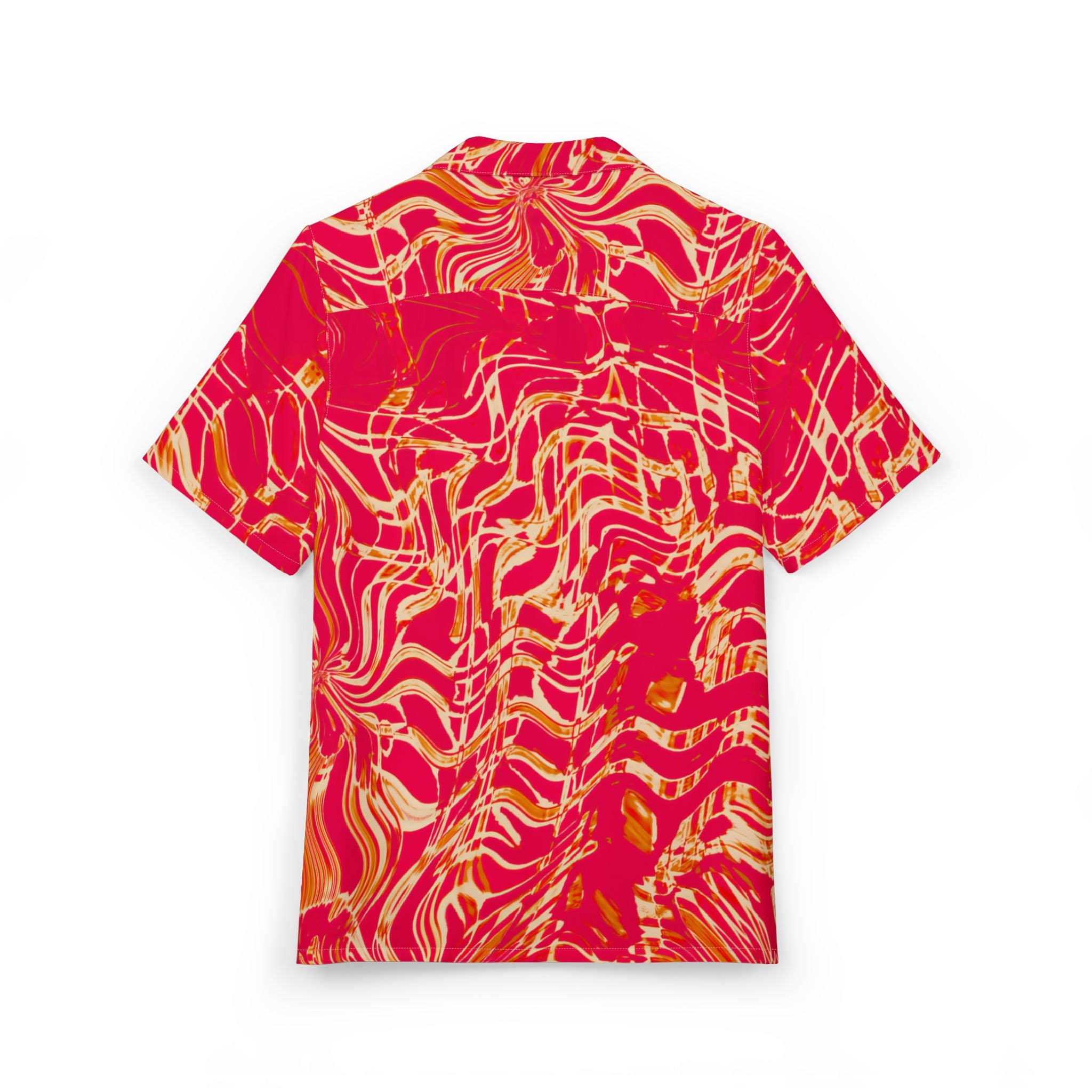 Hawaiian Shirt — Fiesta Flame