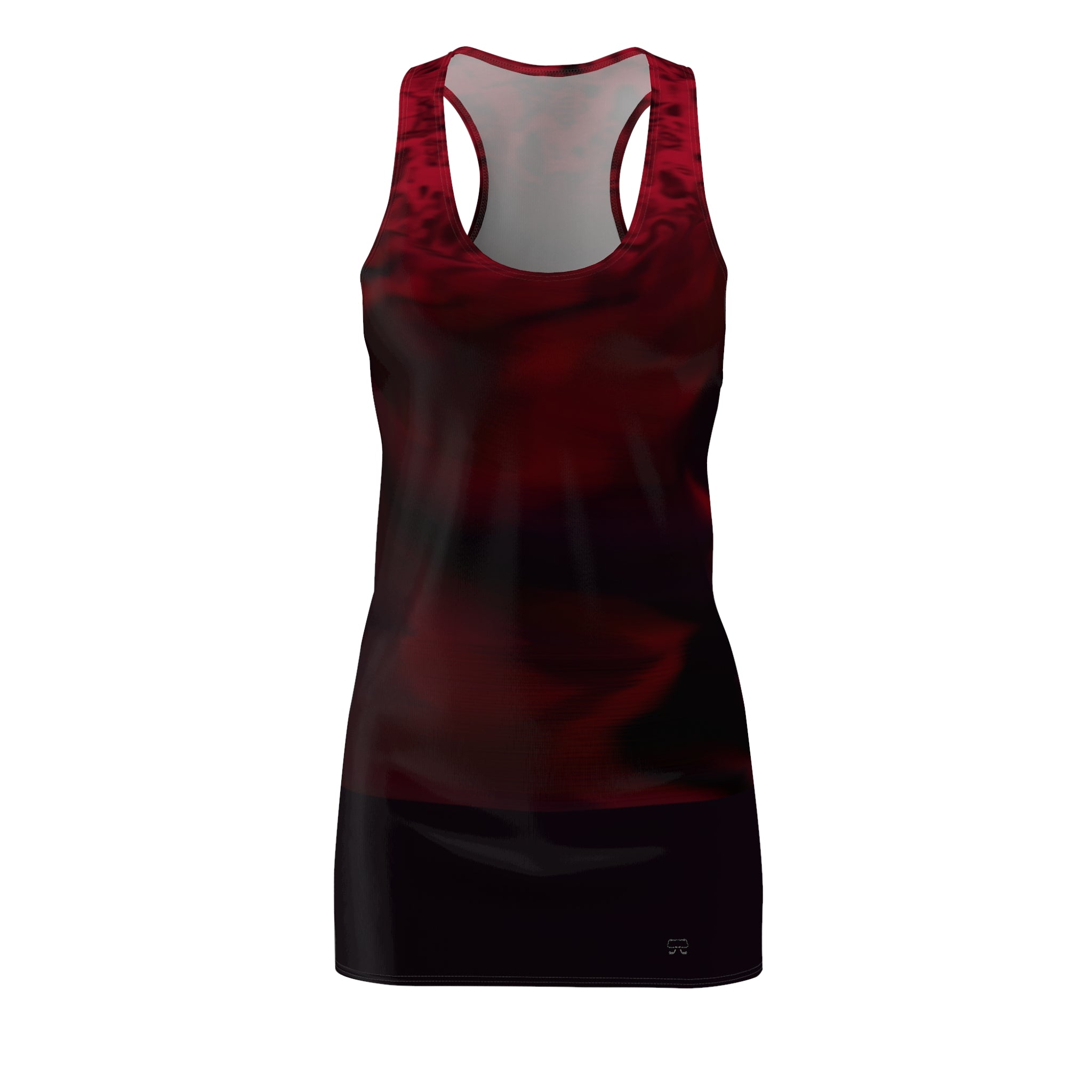 Racerback Dress — Interlaced (AOP)