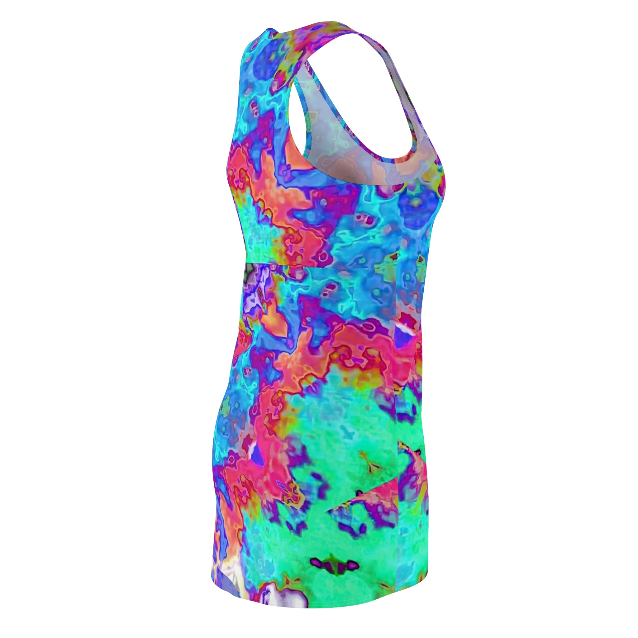 Racerback Dress — Bone Candy (AOP)