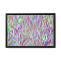 Framed Canvas Art — "Gun Runners Static"