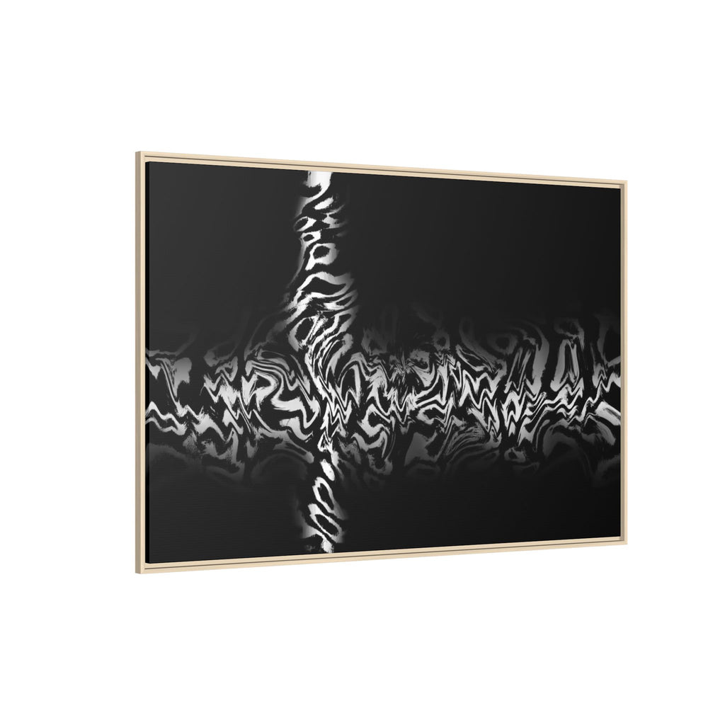 Framed Canvas Art — "Plasma"