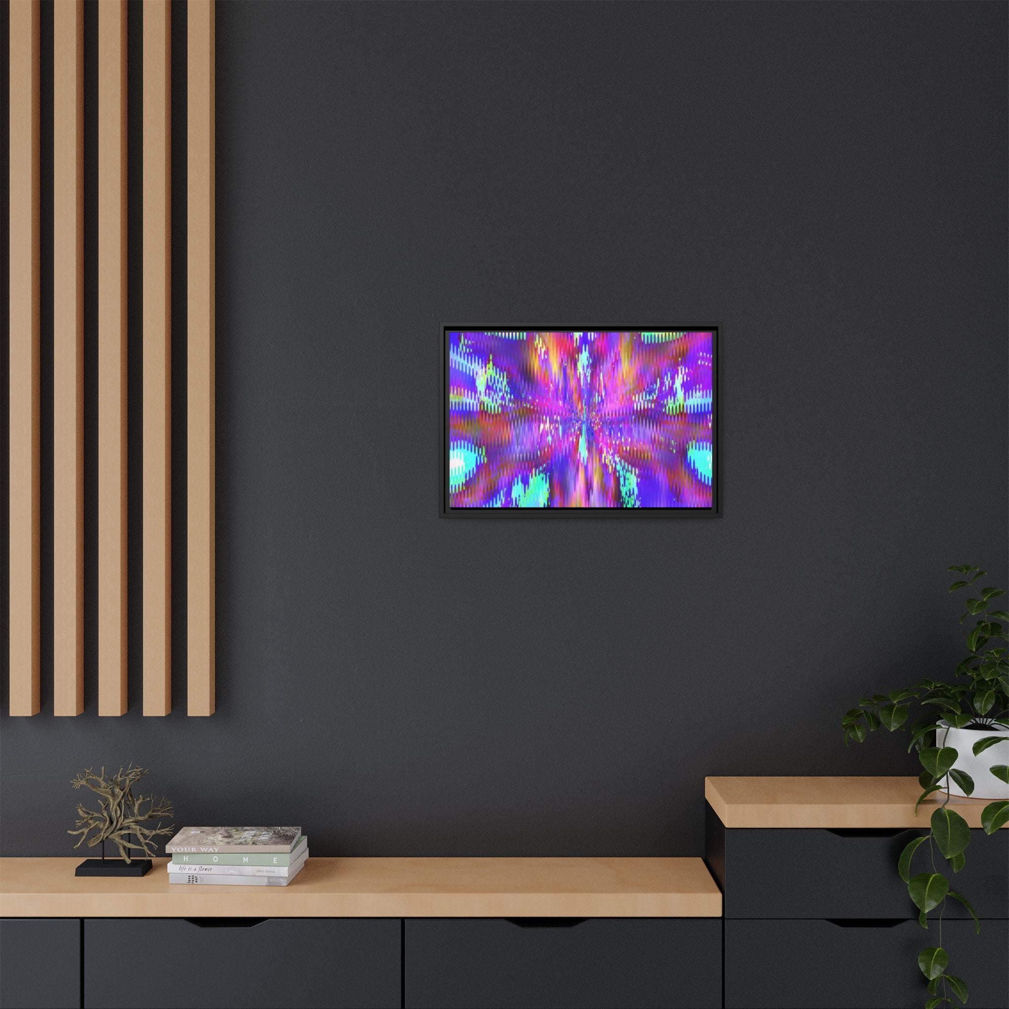 Framed Canvas Art — "Sub Bass"