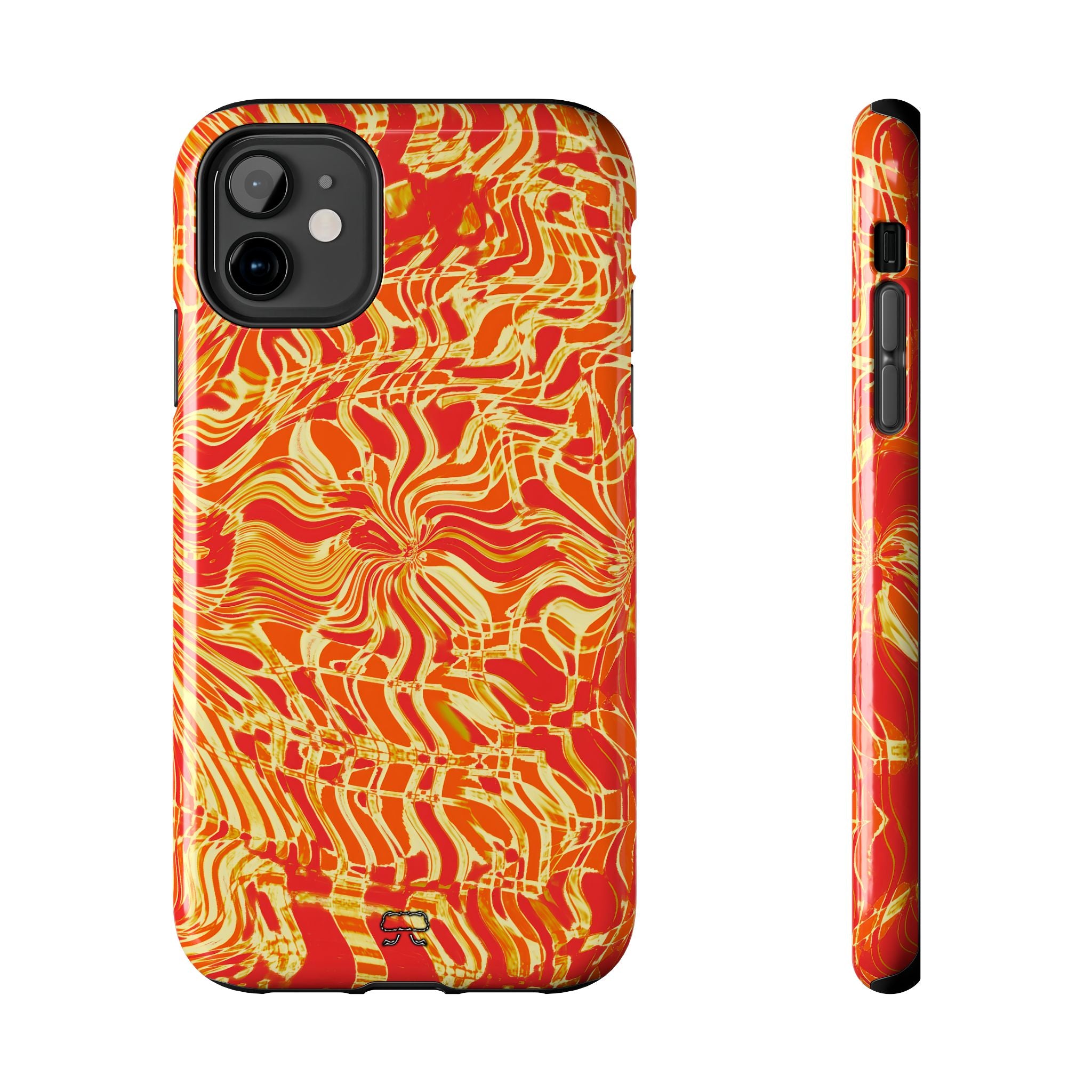 iPhones 11 thru 16 Durable Shockproof Case --- Fiesta Fire