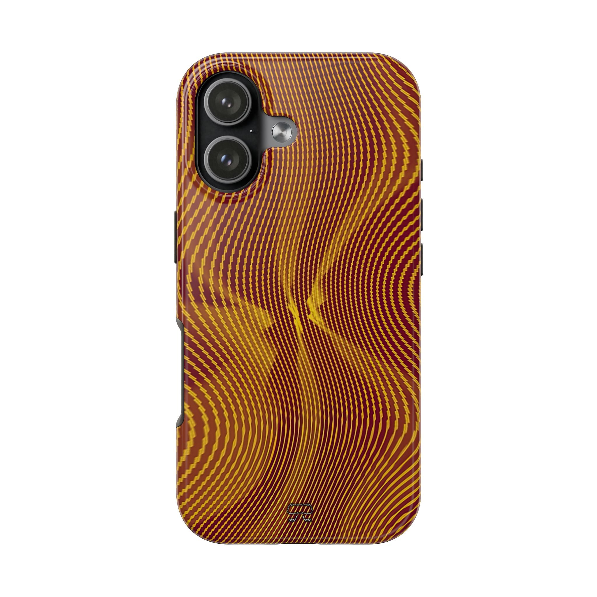 iPhone 17 Durable Shockproof Case --- Sun Spots Gold