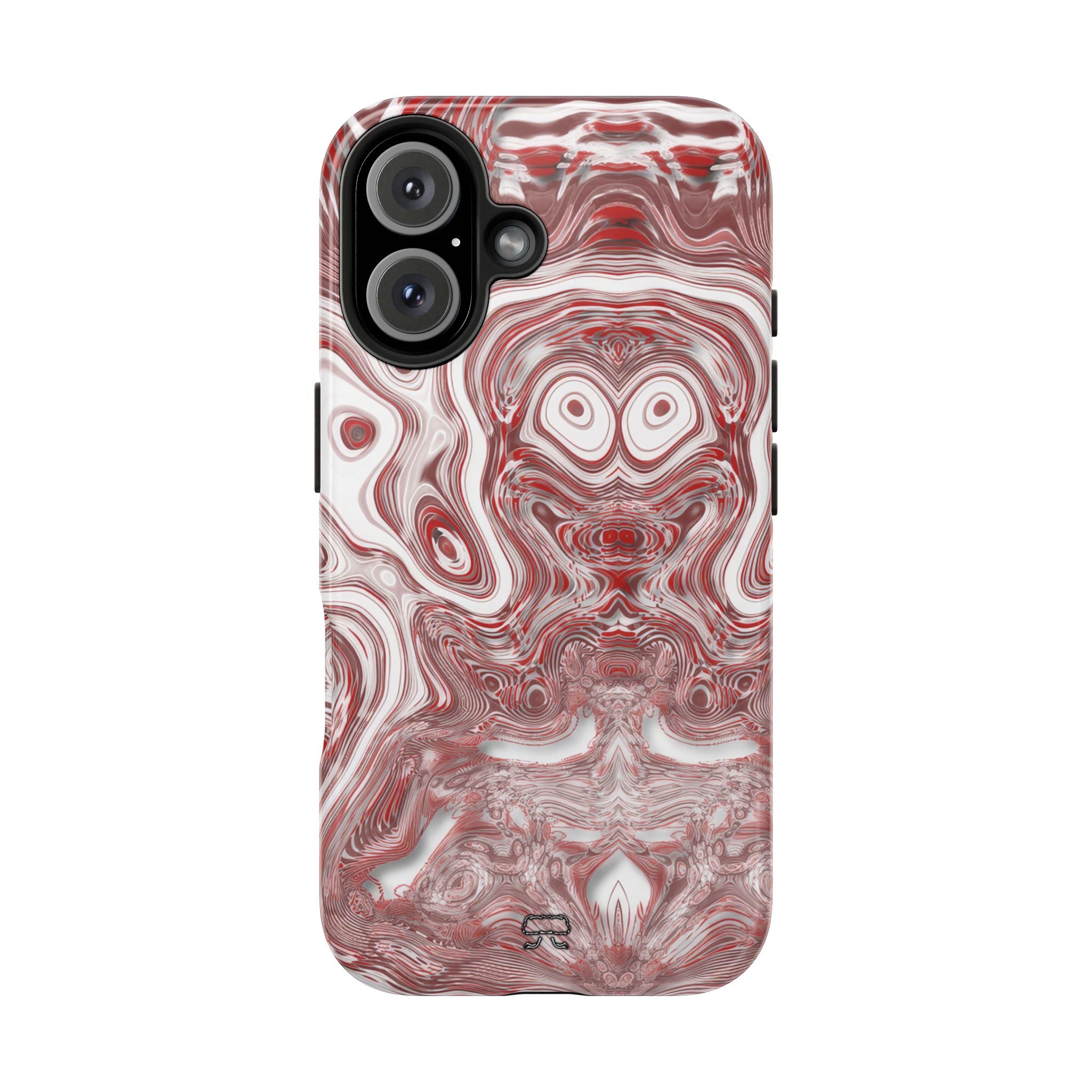 iPhones 11 thru 16 Durable Shockproof Case - Spirit Red