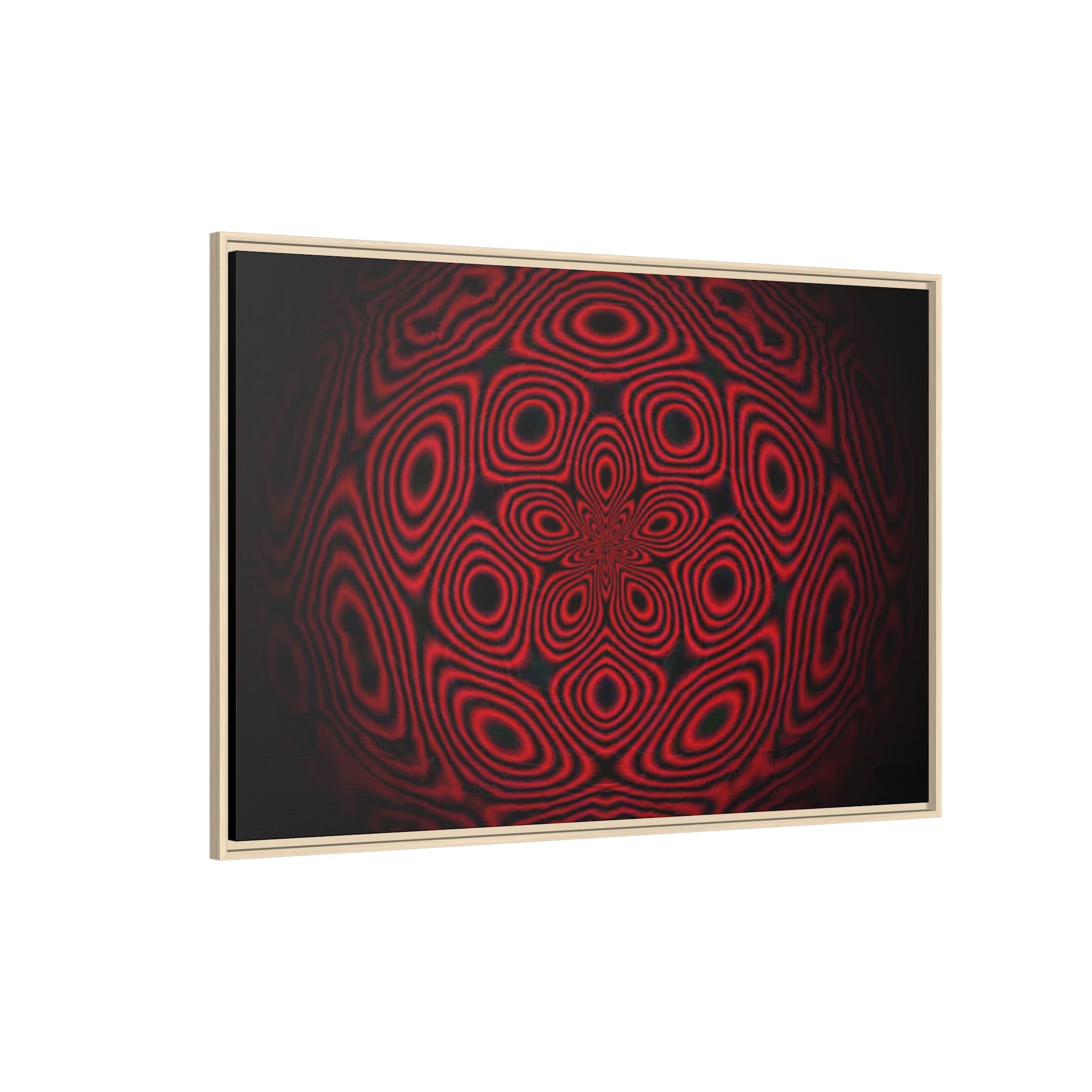 Framed Canvas Art — "Trepitorial"