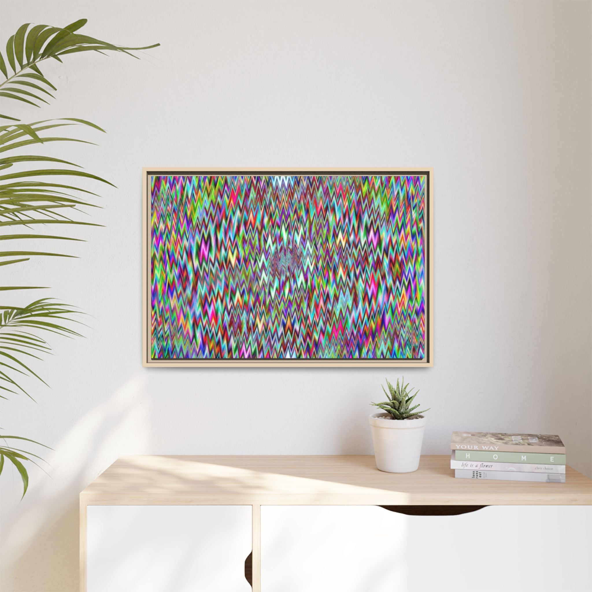 Framed Canvas Art — "GSK"