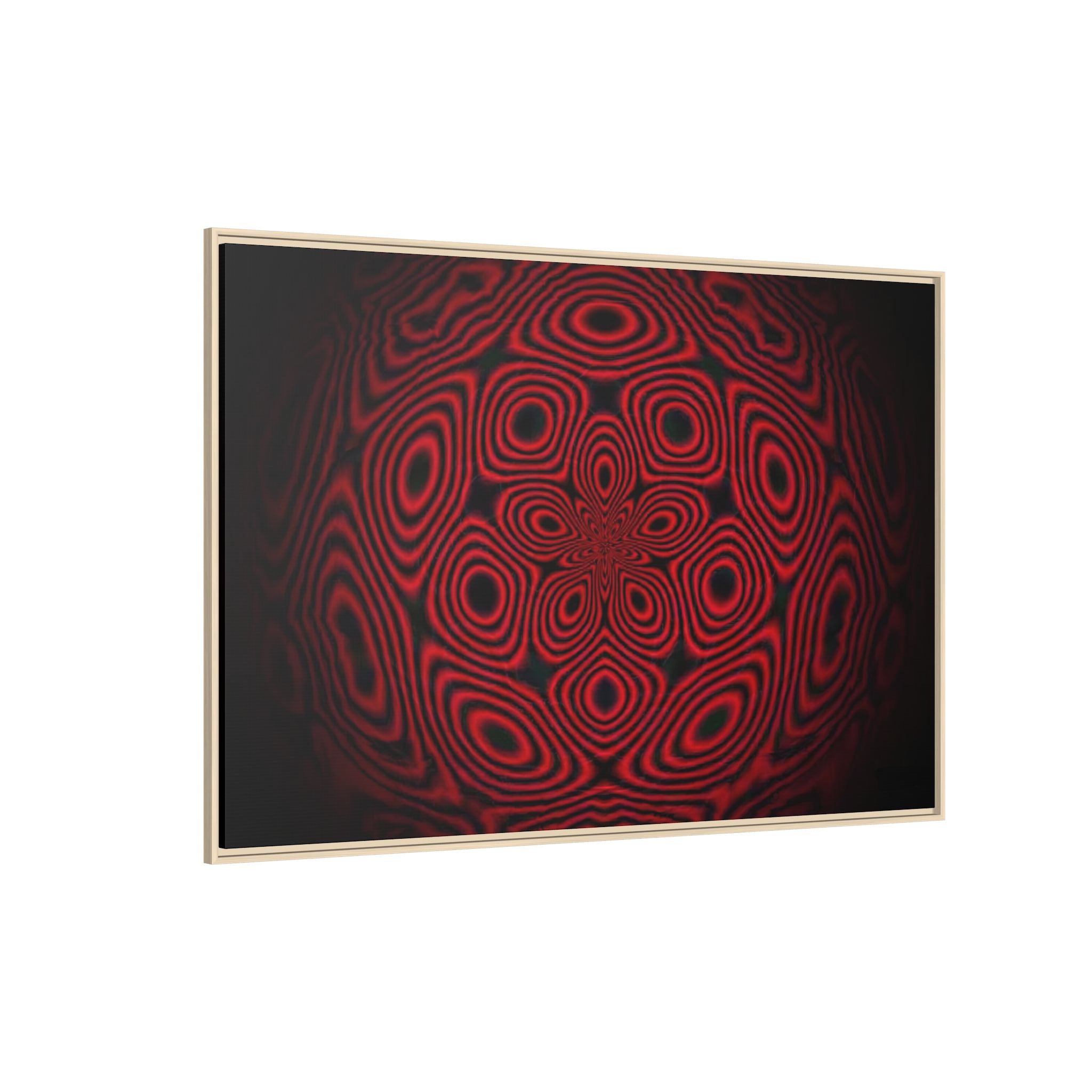 Framed Canvas Art — "Trepitorial"