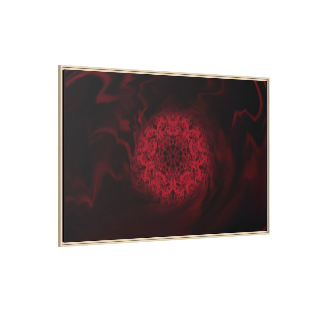 Framed Canvas Art — "Interlaced"
