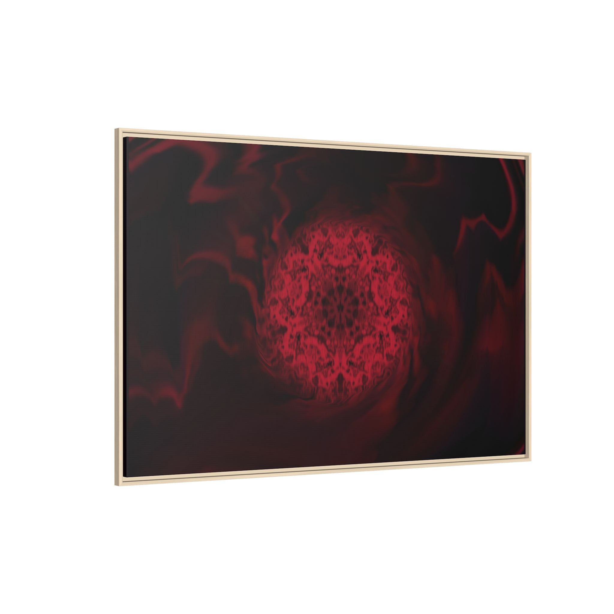 Framed Canvas Art — "Interlaced"