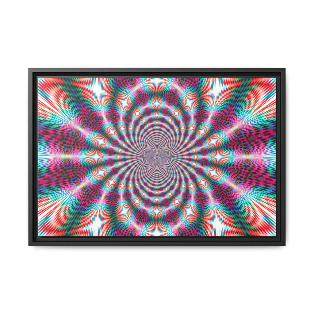 Framed Canvas Art — "QOV"