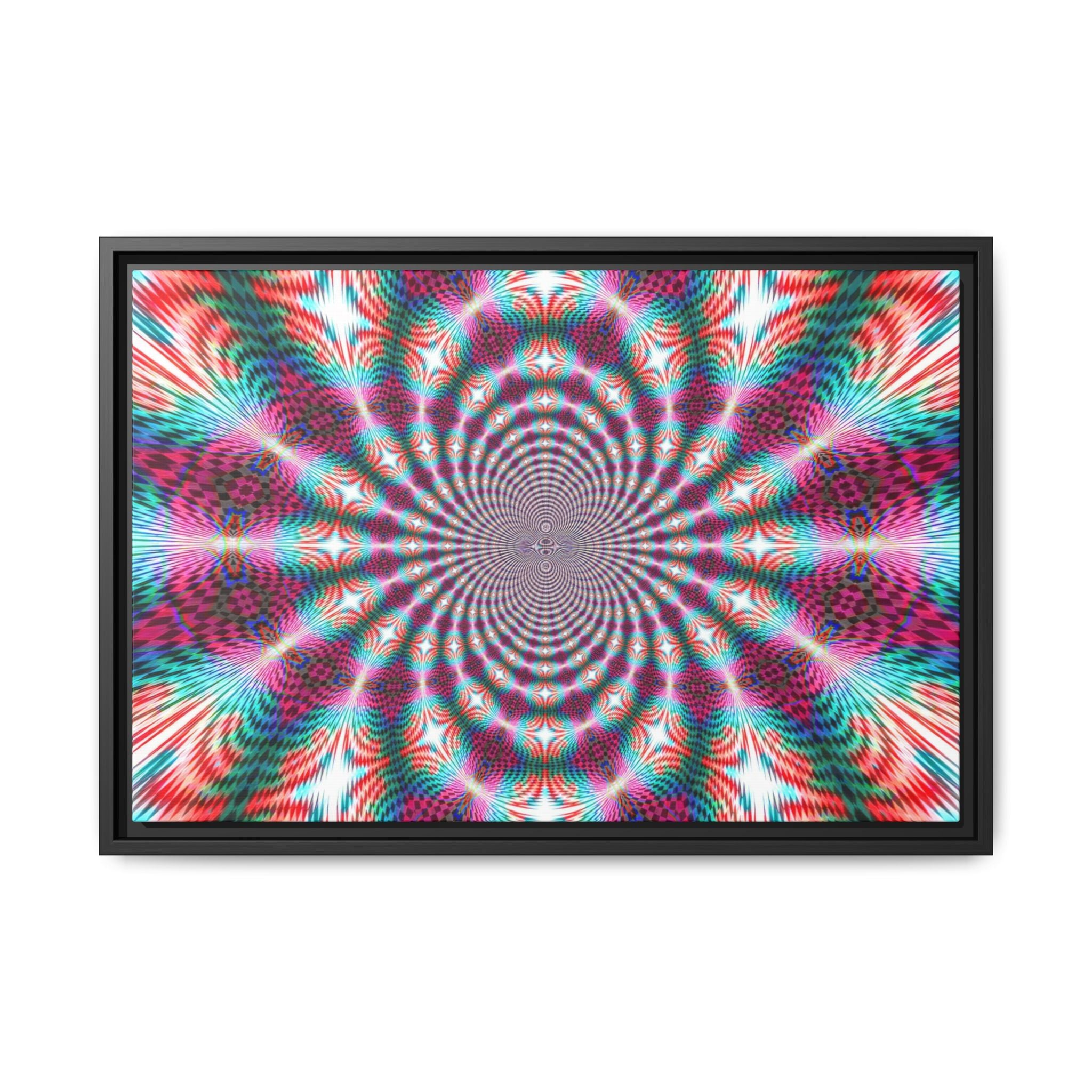 Framed Canvas Art — "QOV"