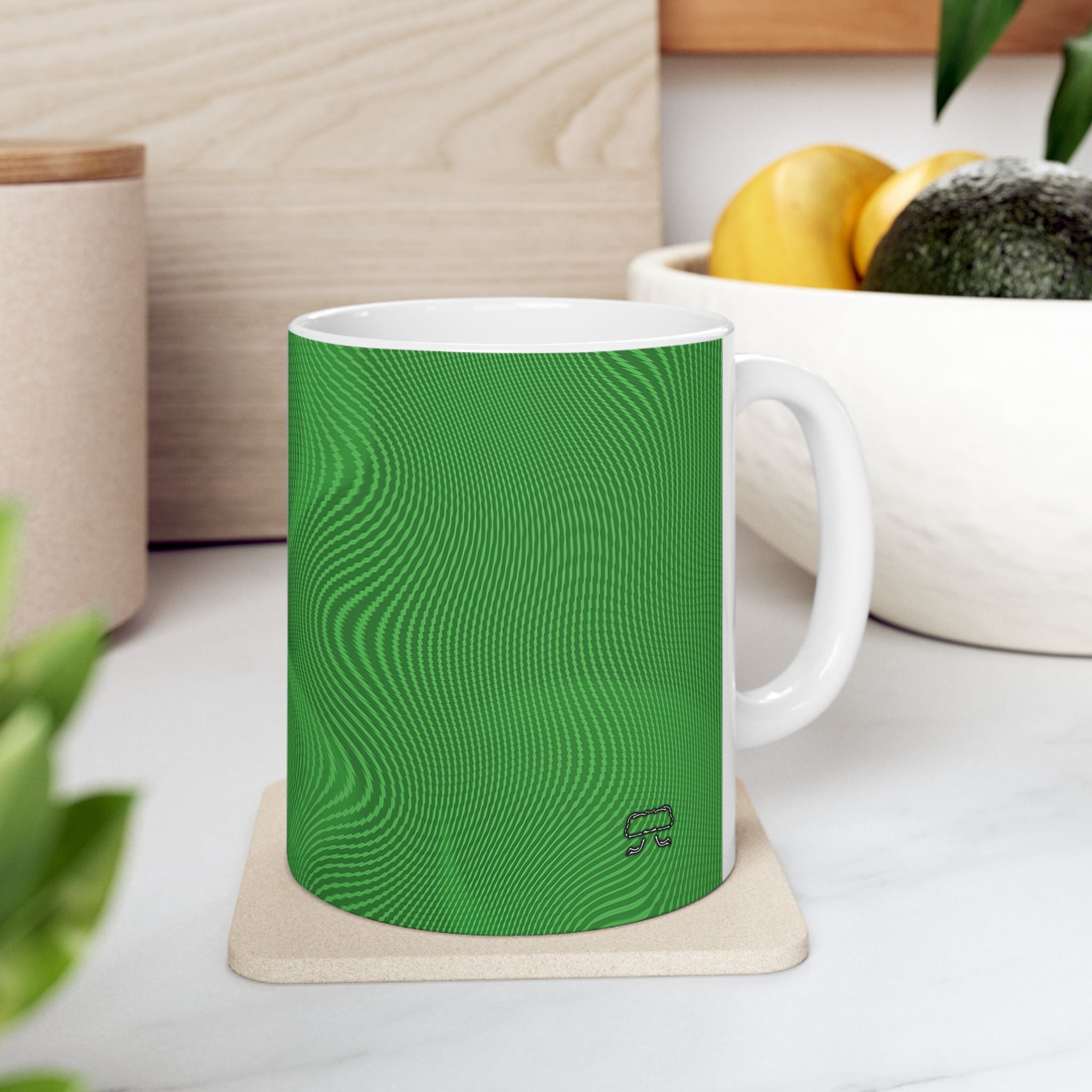ZOZO Ceramic Mug - Sun Spots Green (11oz/15oz)