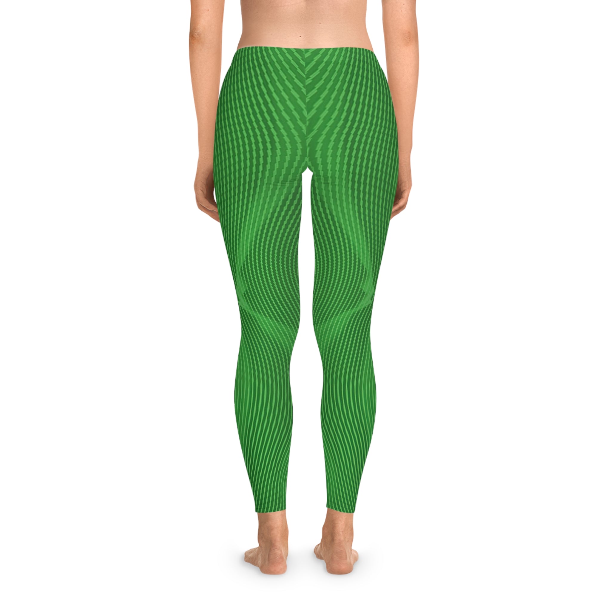 Leggings "Sun Spots Green" (AOP)