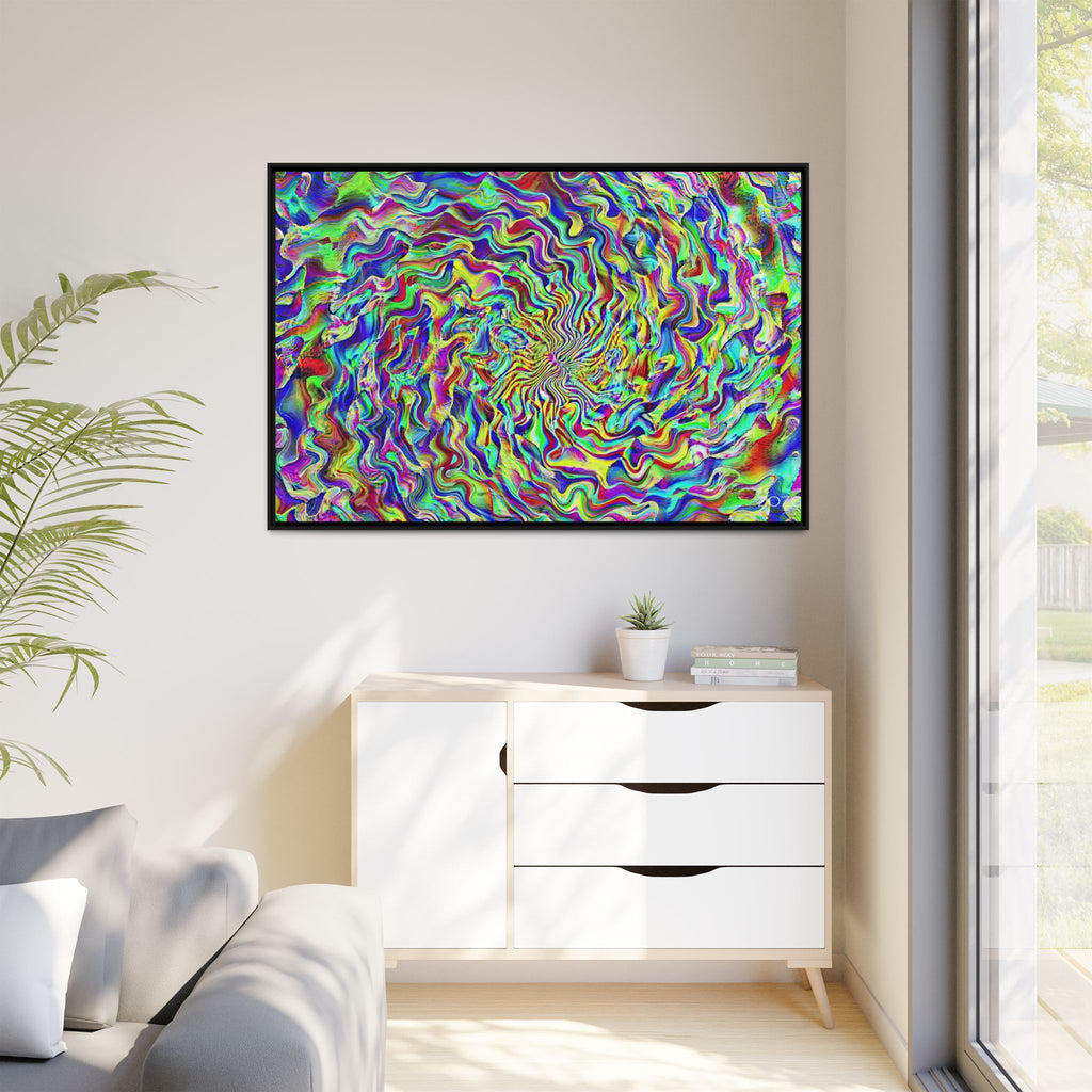 Framed Canvas Art — "Formulandscape"