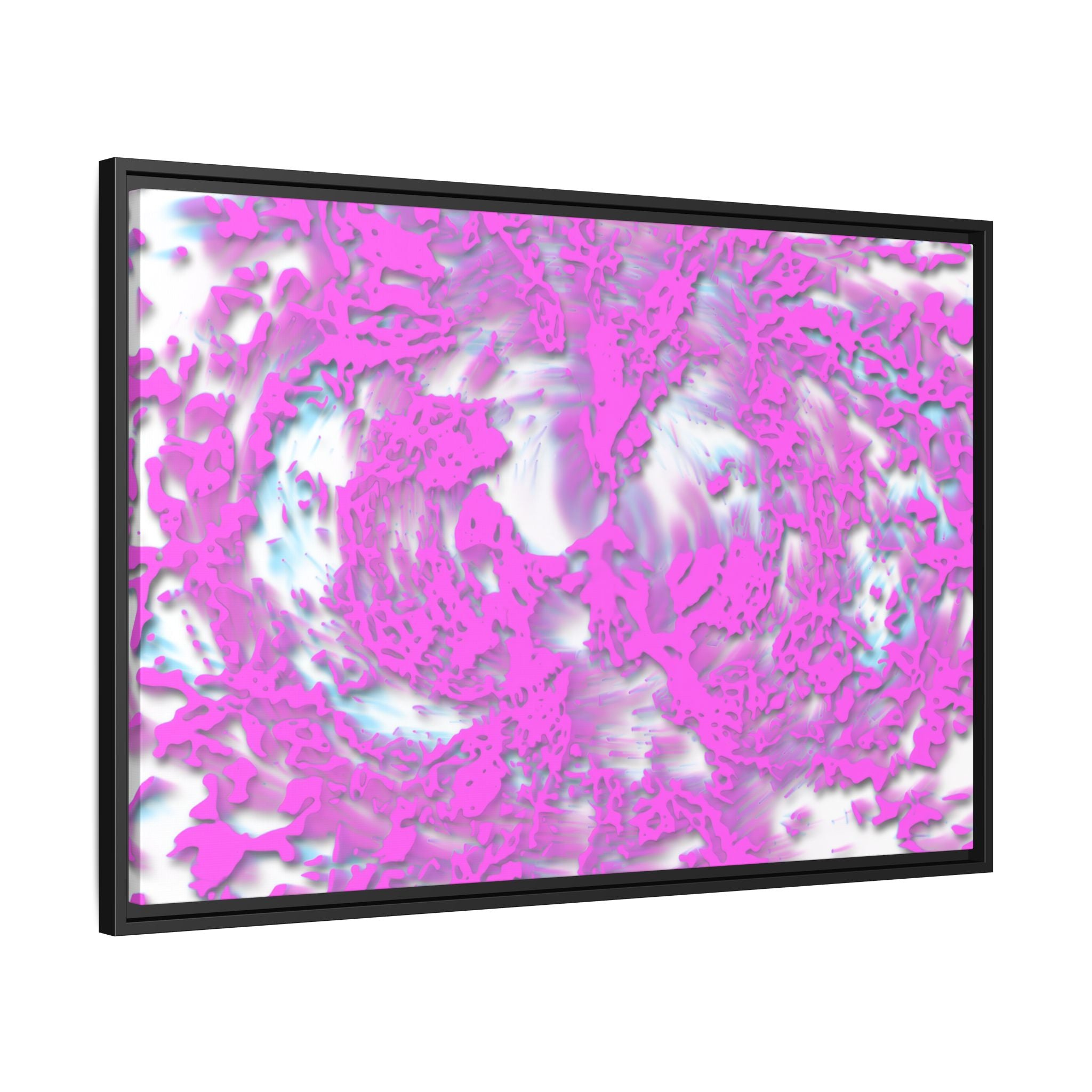 Framed Canvas Art - Tracers Cotton Candy