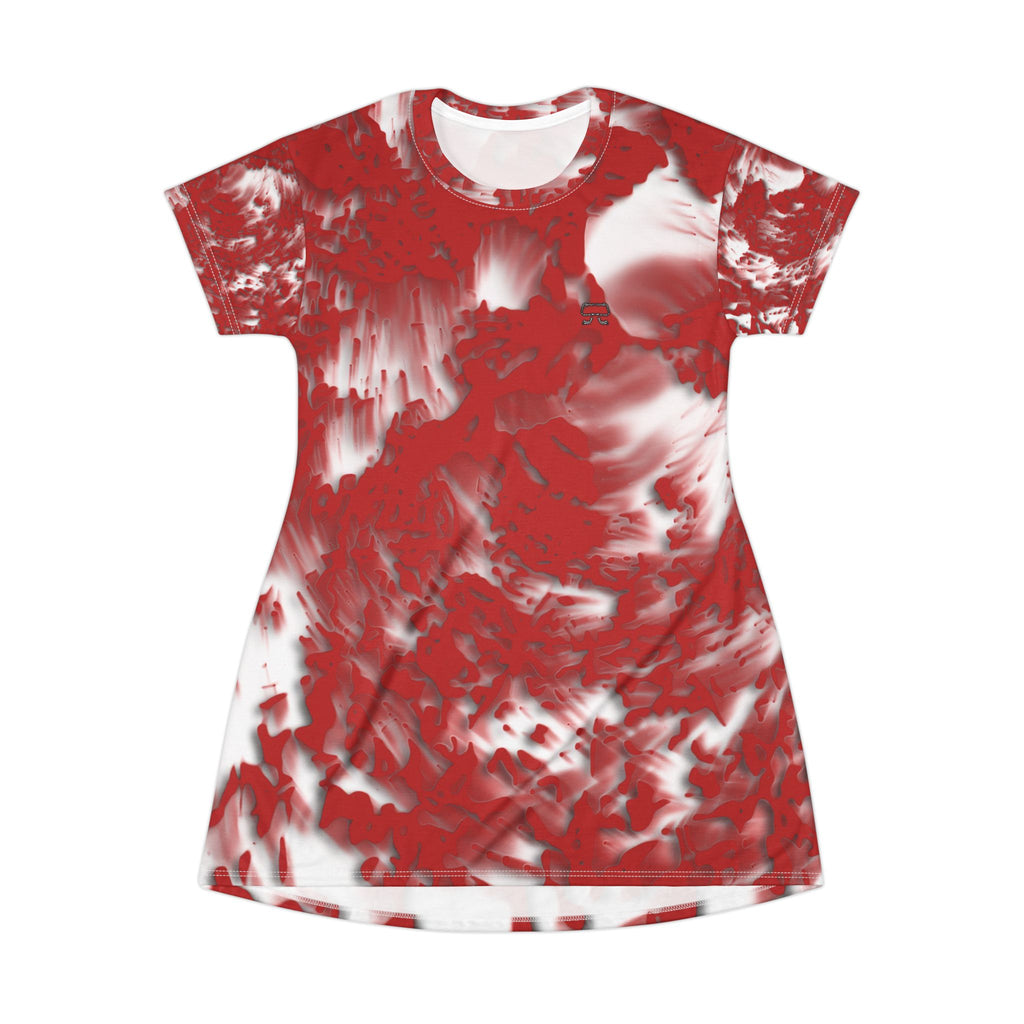 T-Shirt Dress - Tracers Red