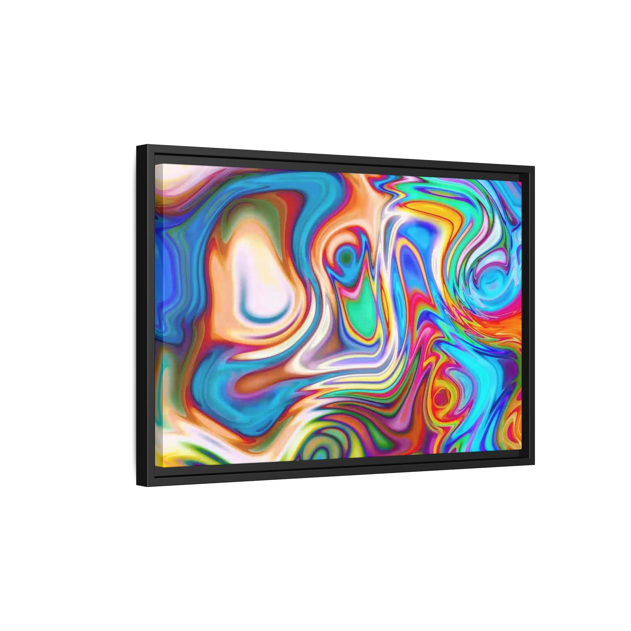 Framed Canvas Art — "Metatonal"