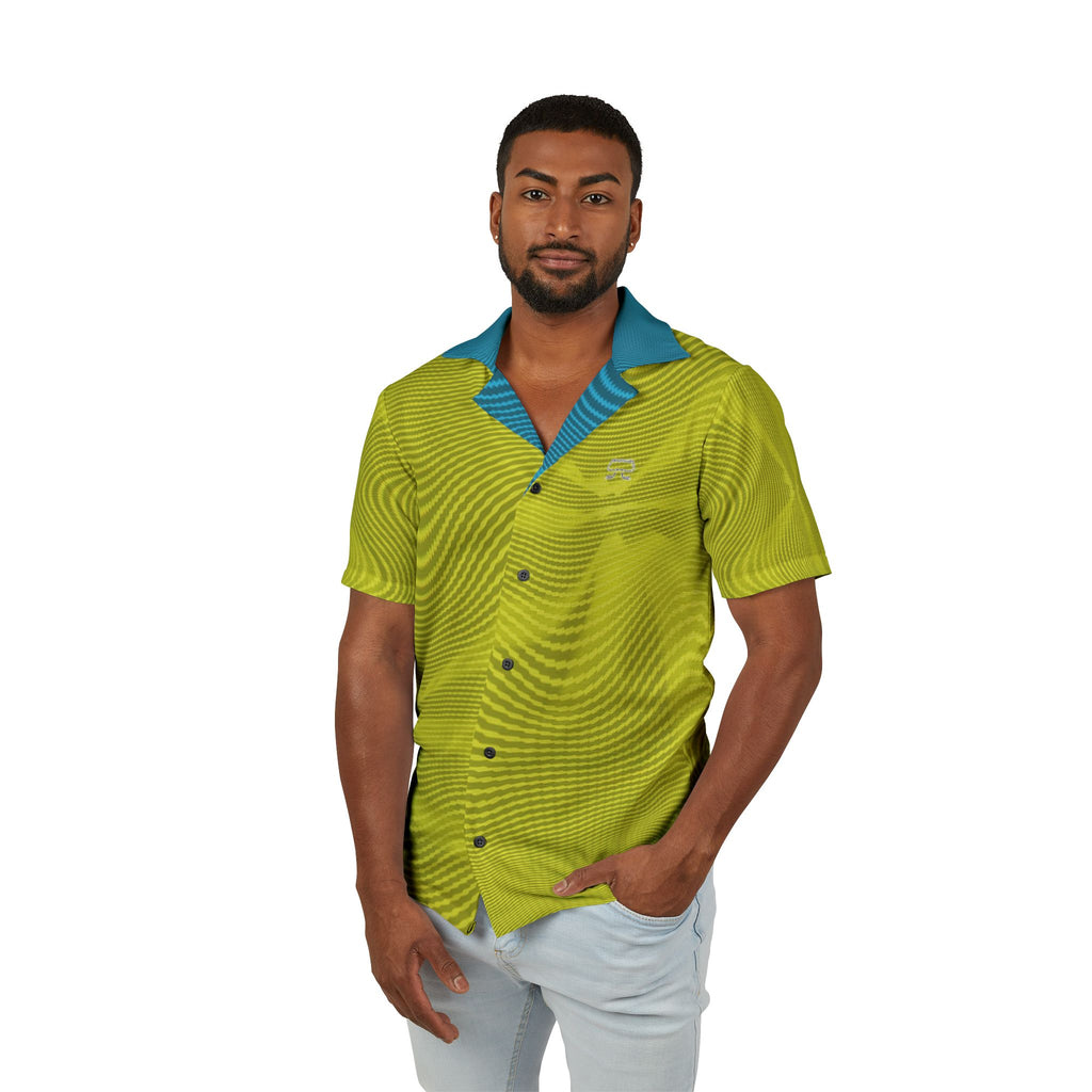 Hawaiian Shirt - Sun Spots Yellow