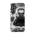 Samsung S21-S25 Tough Phone Case - Spirit Black and White