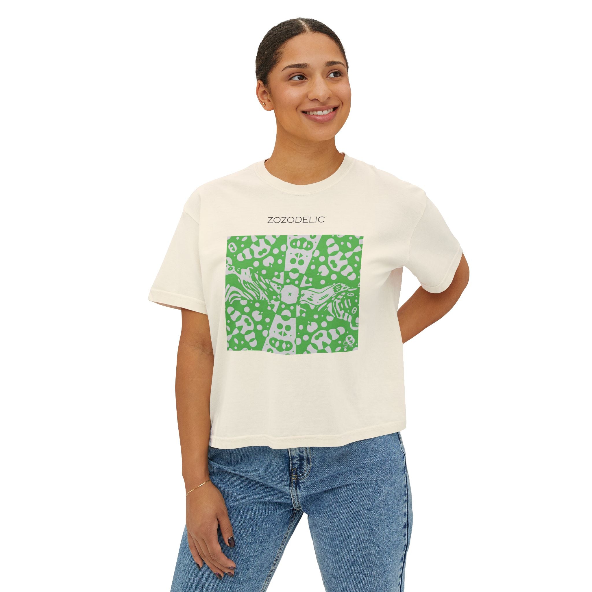 Woman's Box T-Shirt - Aztec G