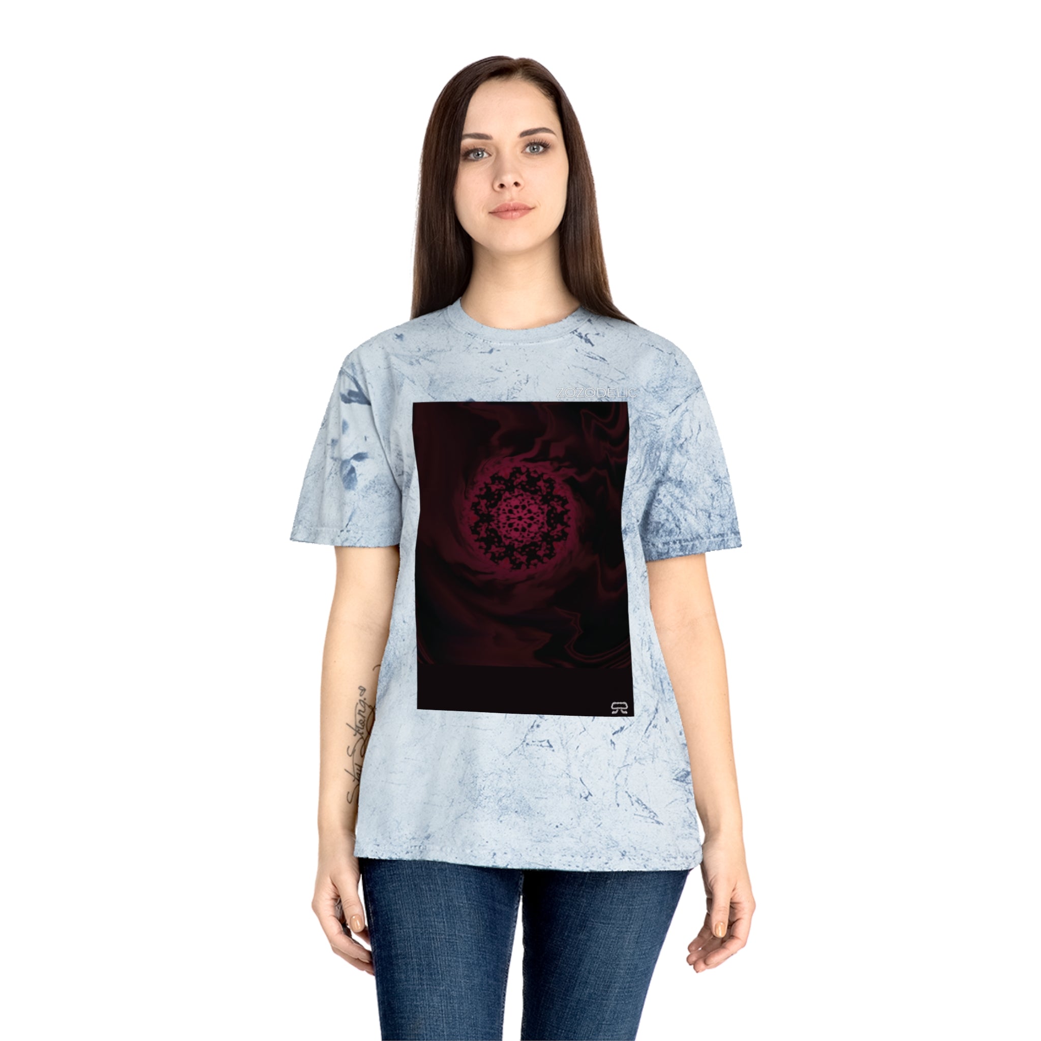 Marbled T-Shirt - Interlaced