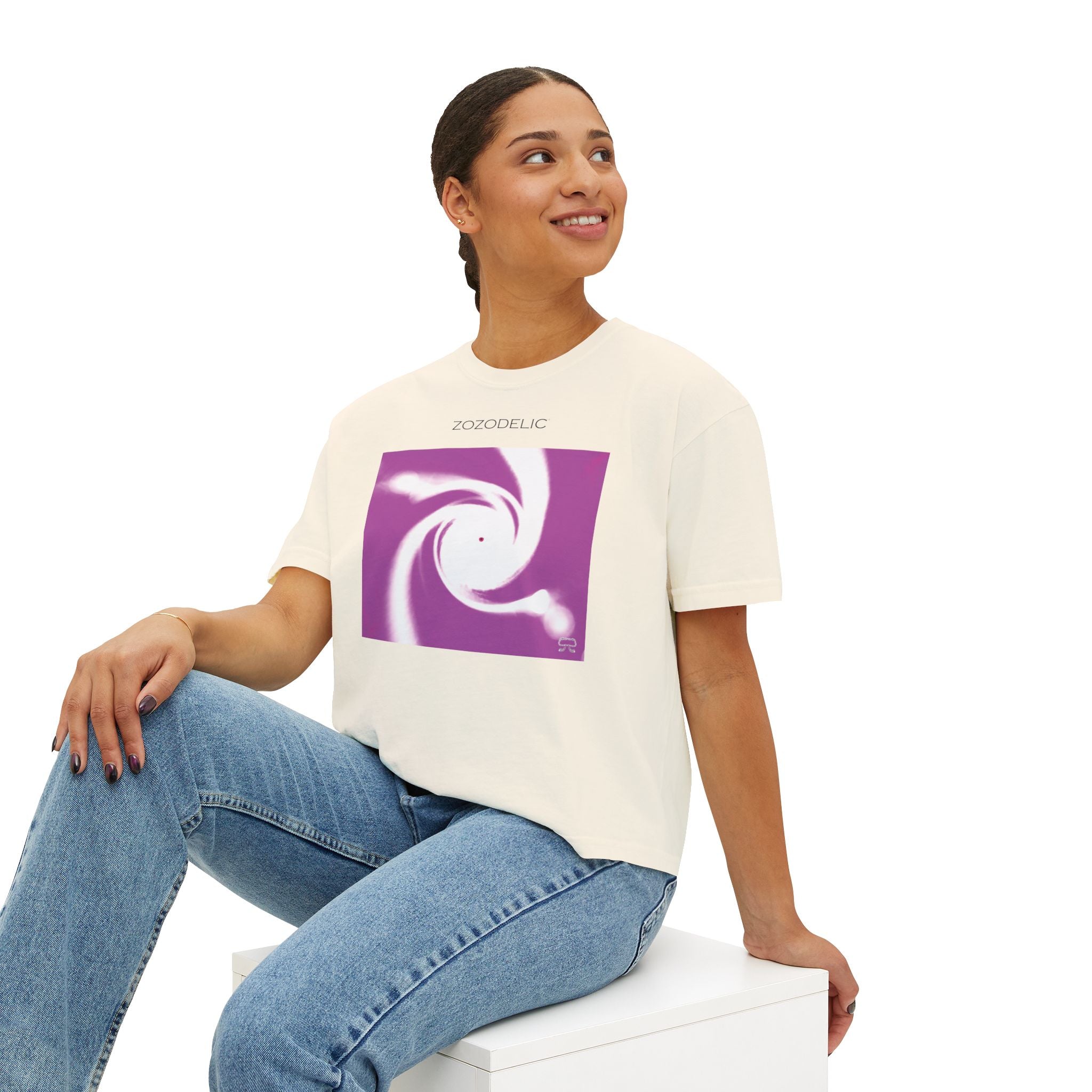 Woman's Box T-Shirt - Psyclone
