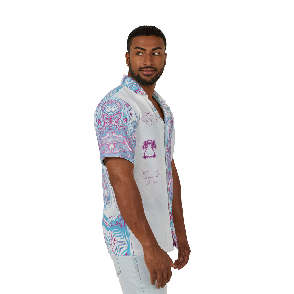 Hawaiian Shirt - Spirit Cotton Candy