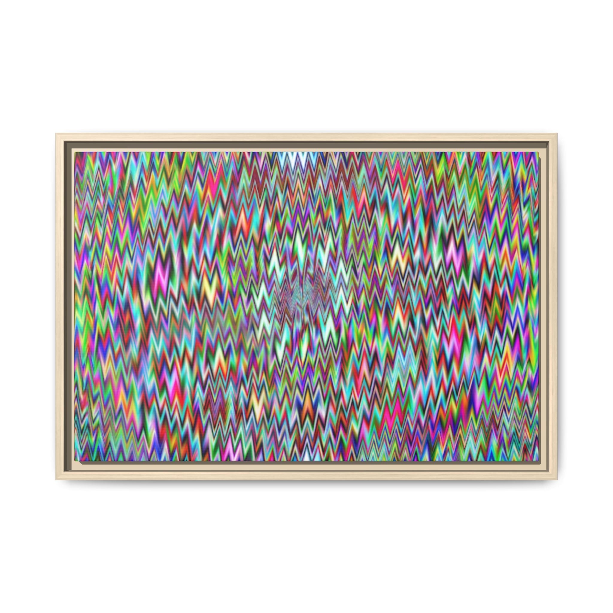 Framed Canvas Art — "GSK"