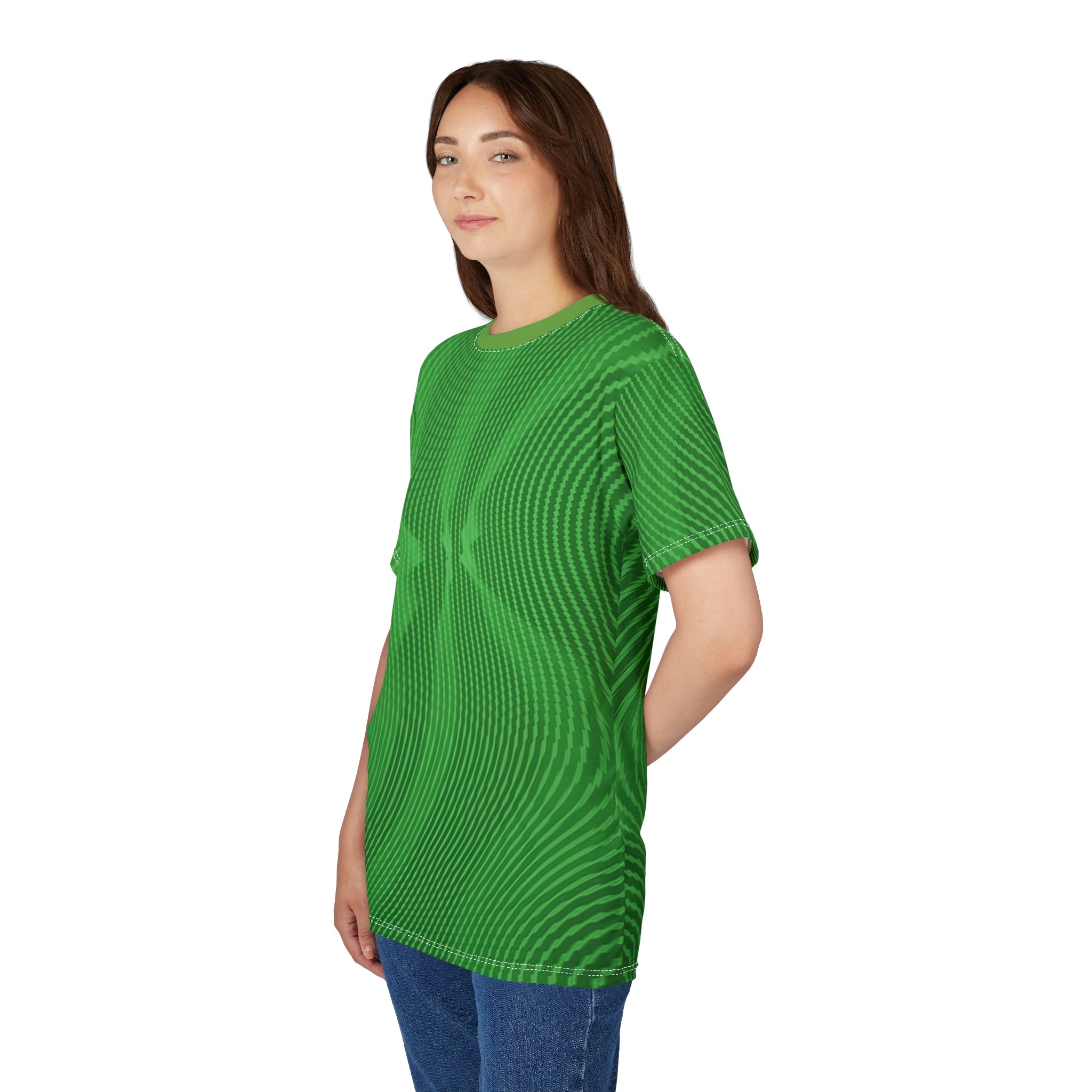 T-Shirt "Sun Spots Green" (AOP)