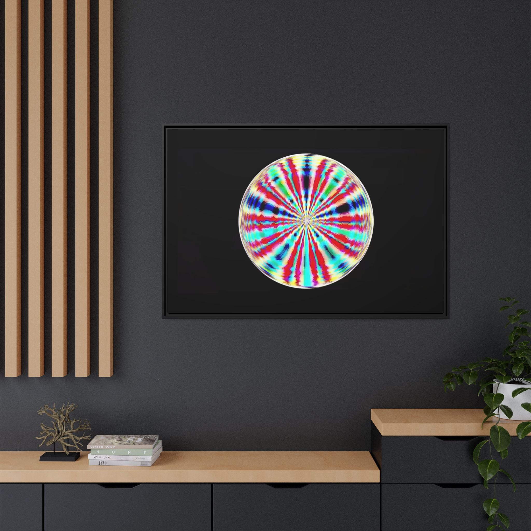 Framed Canvas Art — "Subterrainial"