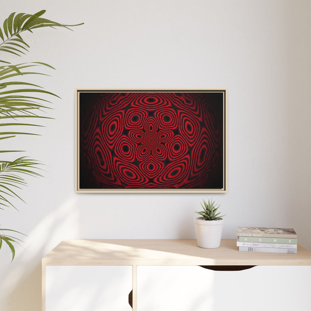 Framed Canvas Art — "Trepitorial"
