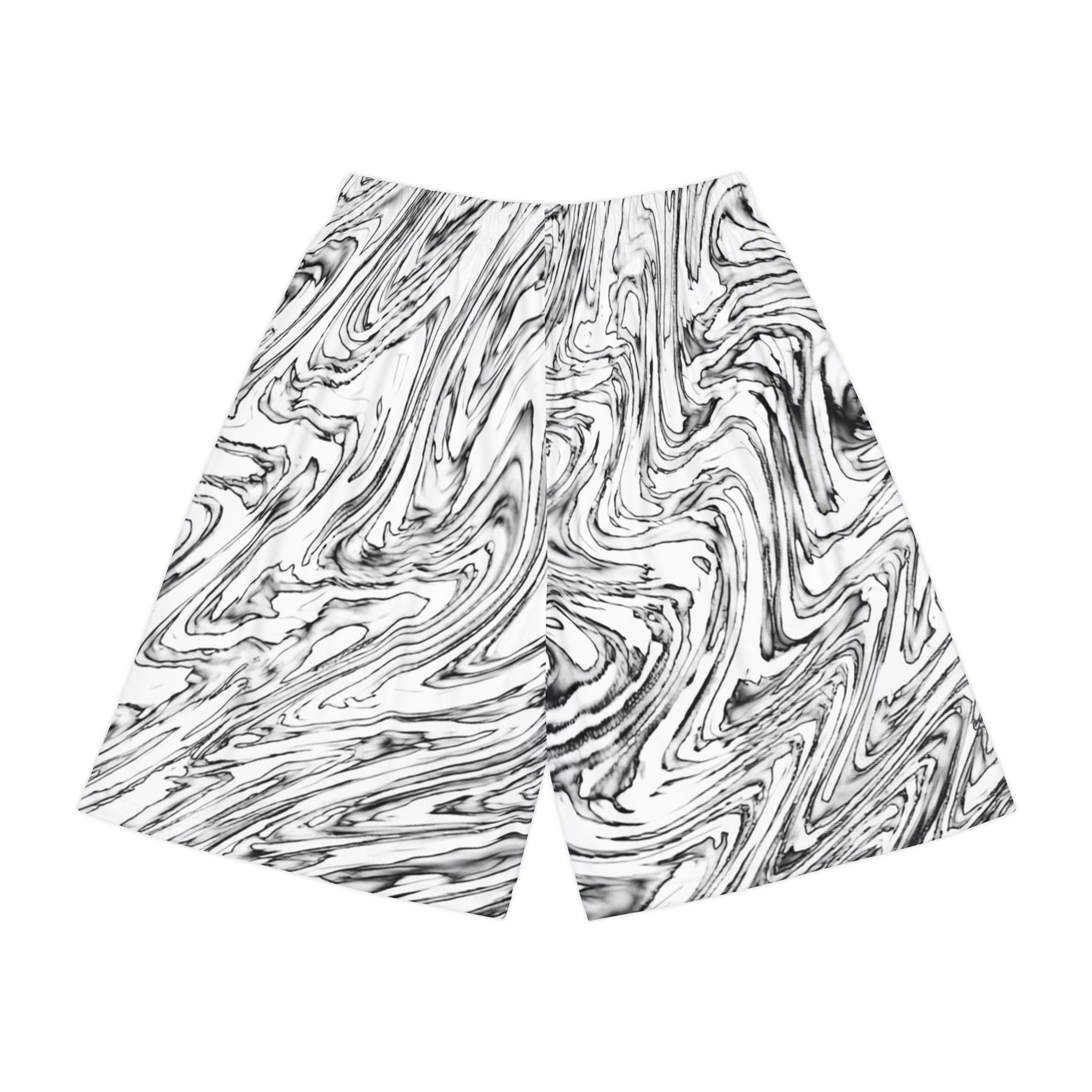 Men’s Sports Shorts — Hoops BW