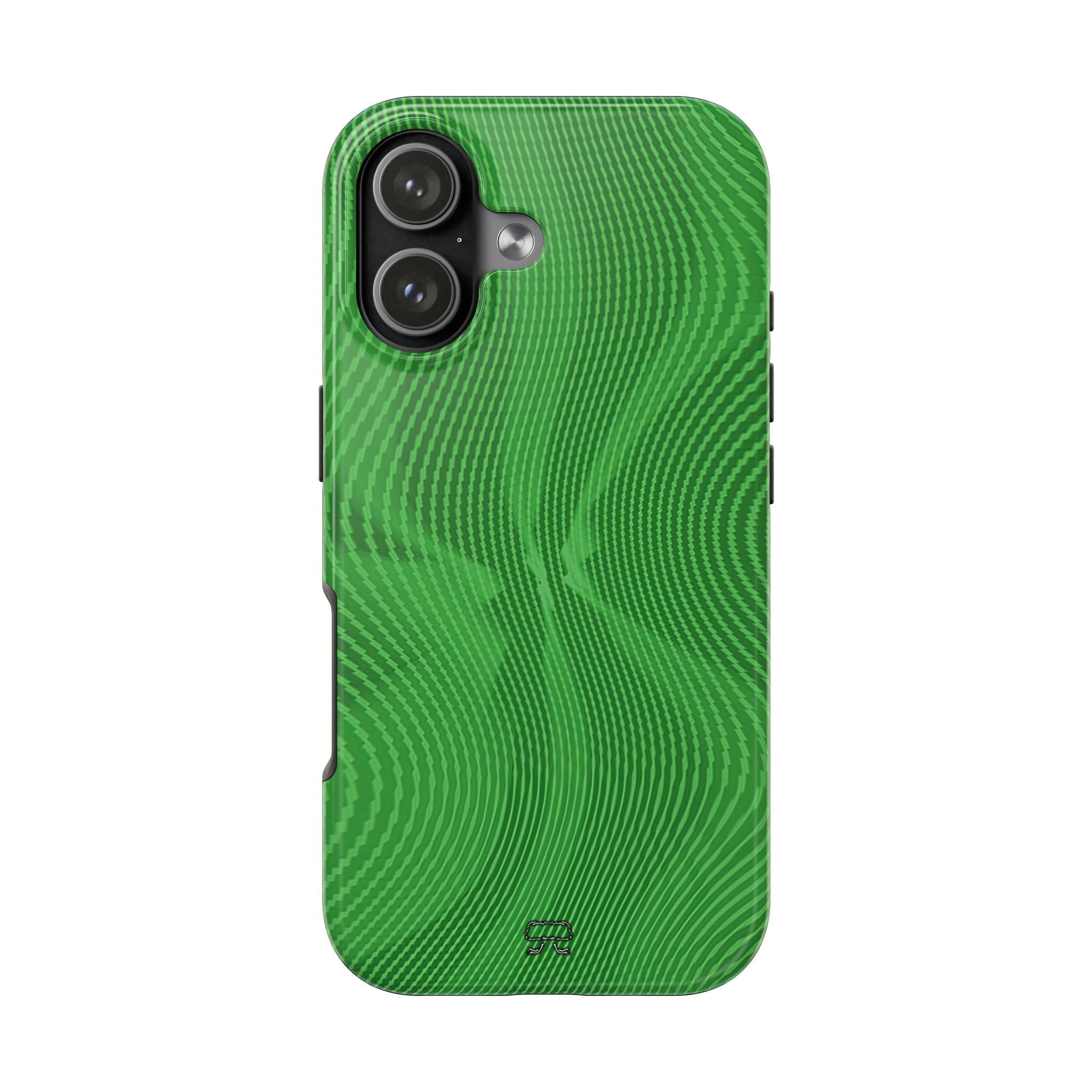 iPhone 17 Durable Shockproof Case --- Sun Spots Green