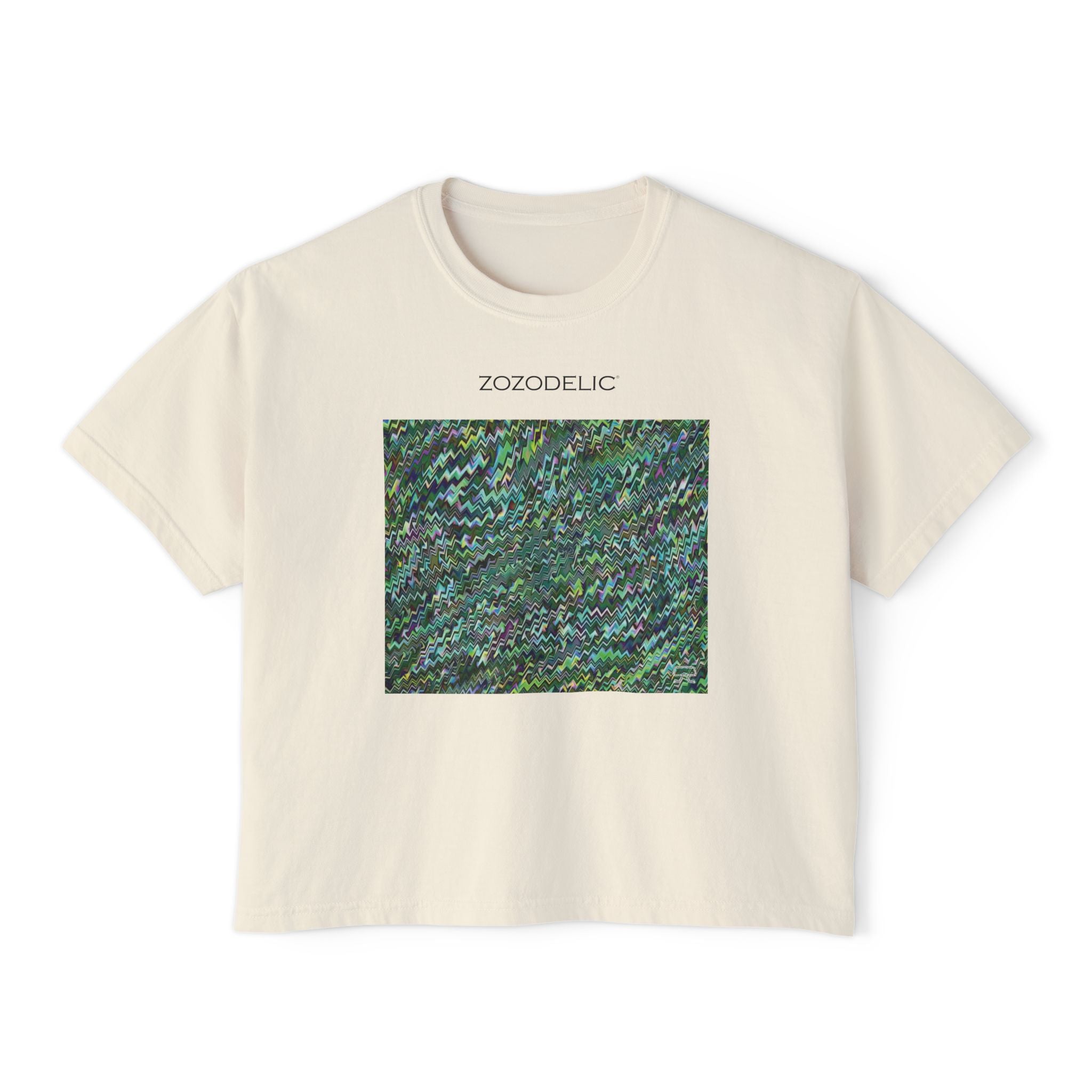 Woman's Box T-Shirt - Jagged