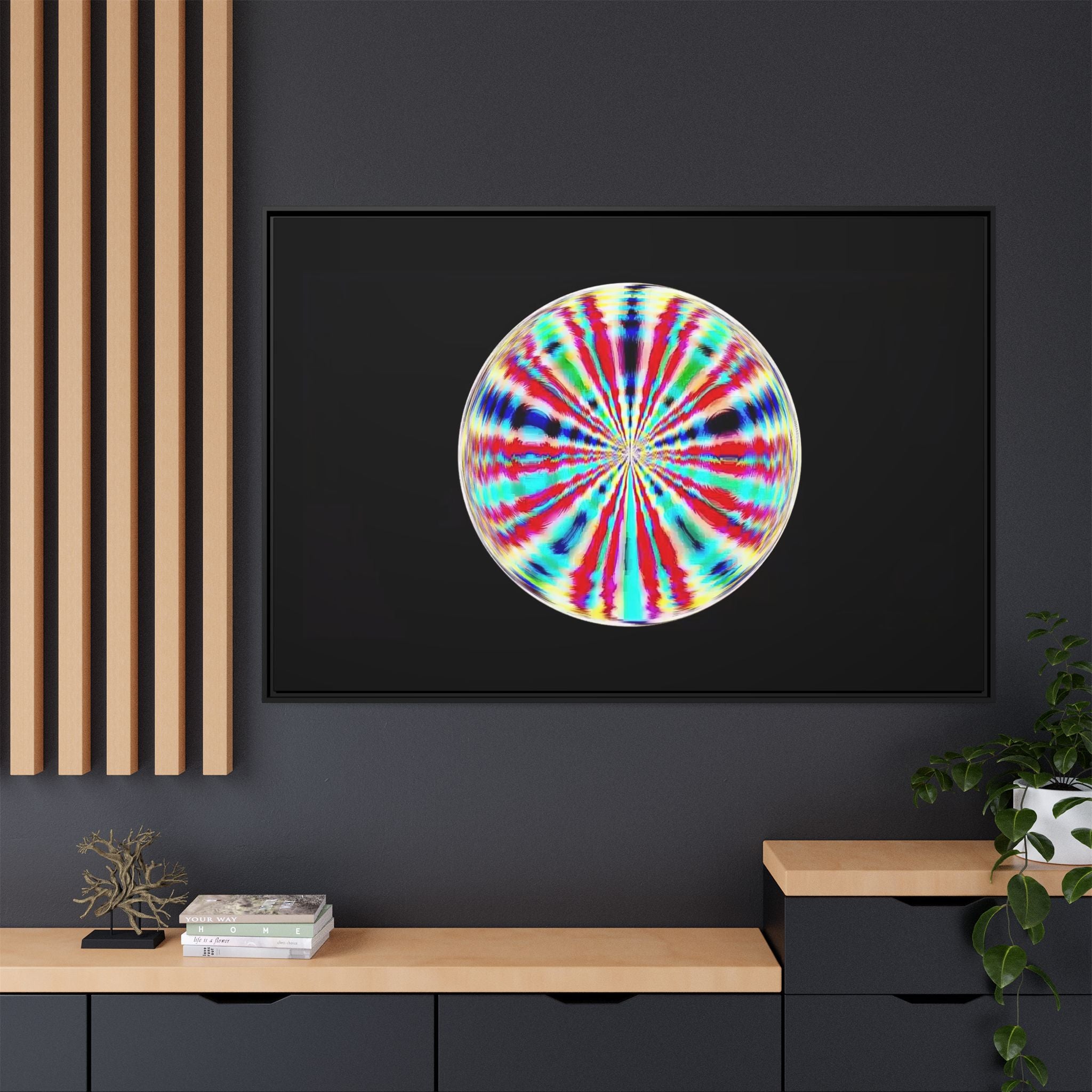 Framed Canvas Art — "Subterrainial"