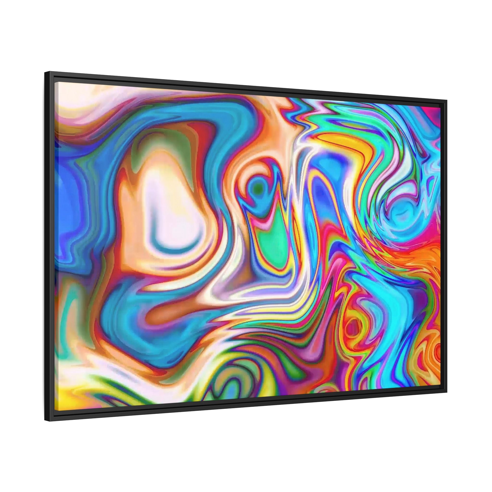 Framed Canvas Art — "Metatonal"