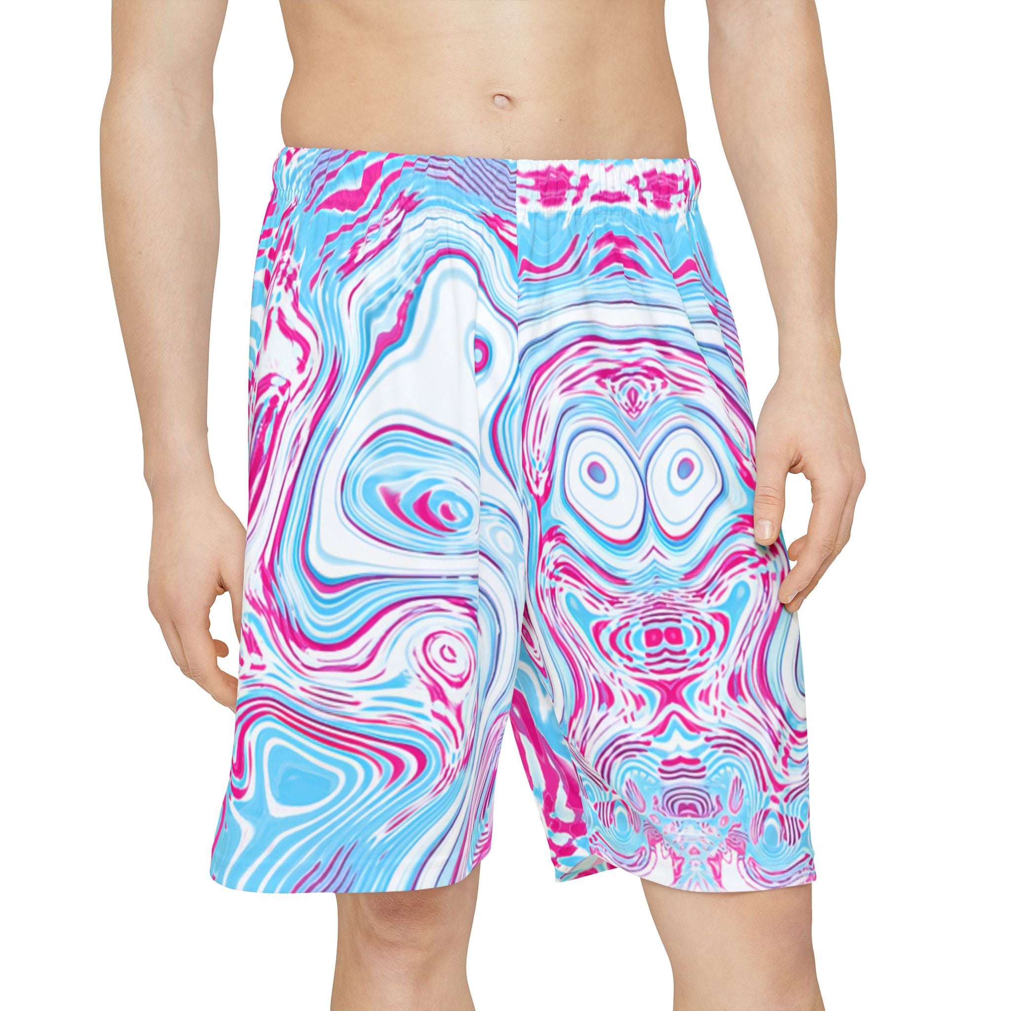 Men’s Sports Shorts - Spirit Cotton Candy