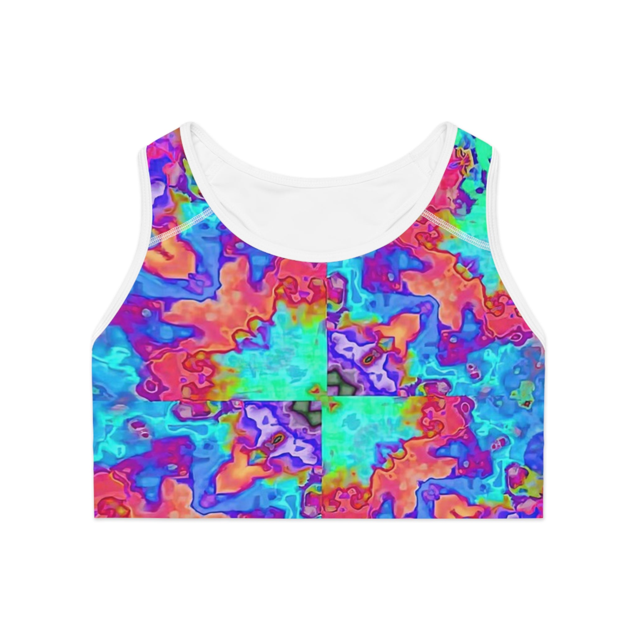 Sports Bra "Bone Candy" (AOP)
