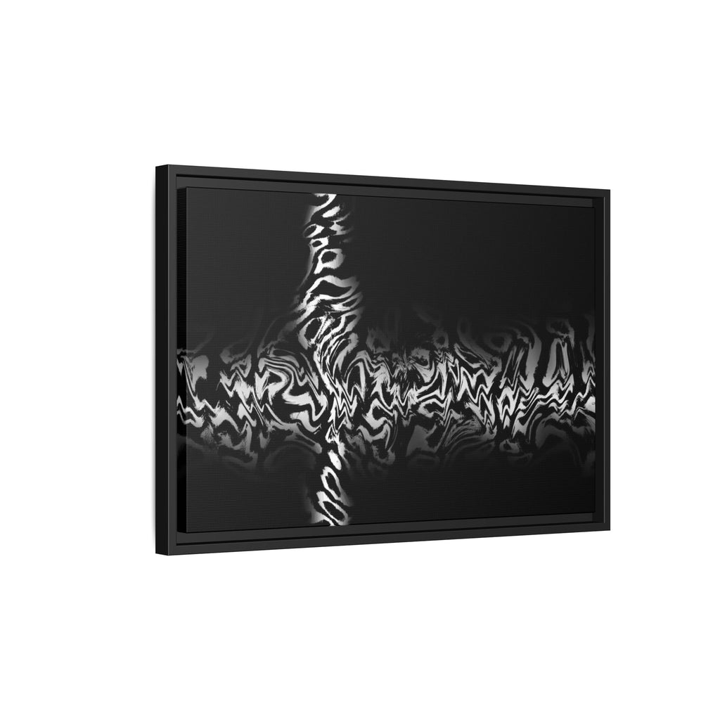 Framed Canvas Art — "Plasma"