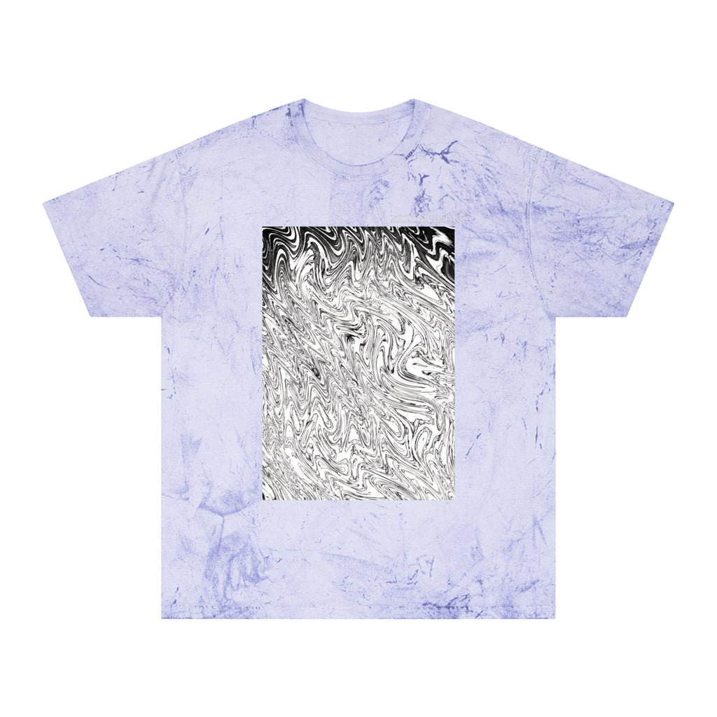 Marbled T-Shirt - Hoops BW