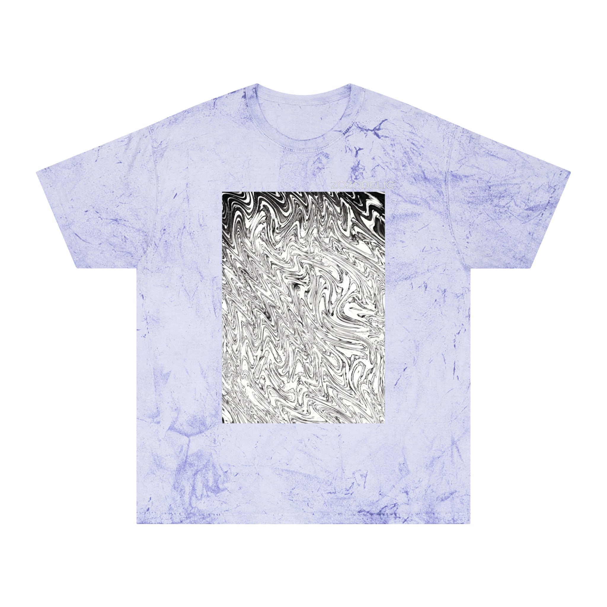 Marbled T-Shirt - Hoops BW