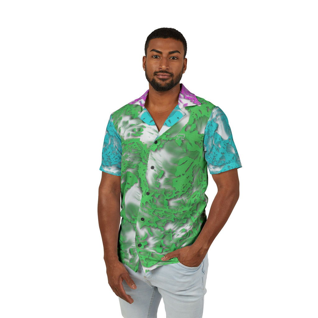 Hawaiian Shirt - Tracers Green
