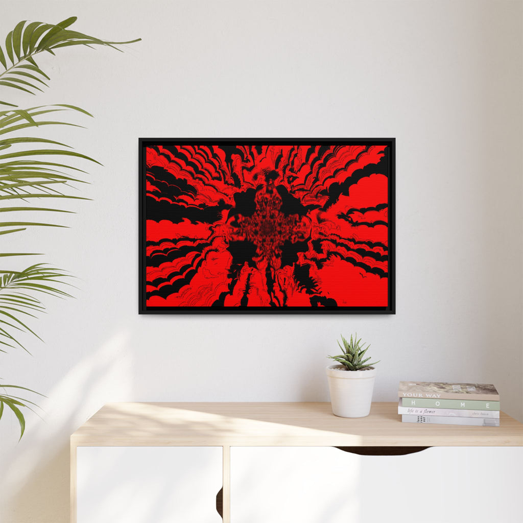 Framed Canvas Art — "Subcranial"