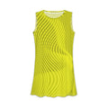 Women's Casual Dress – Sun Spots Yellow (AOP)