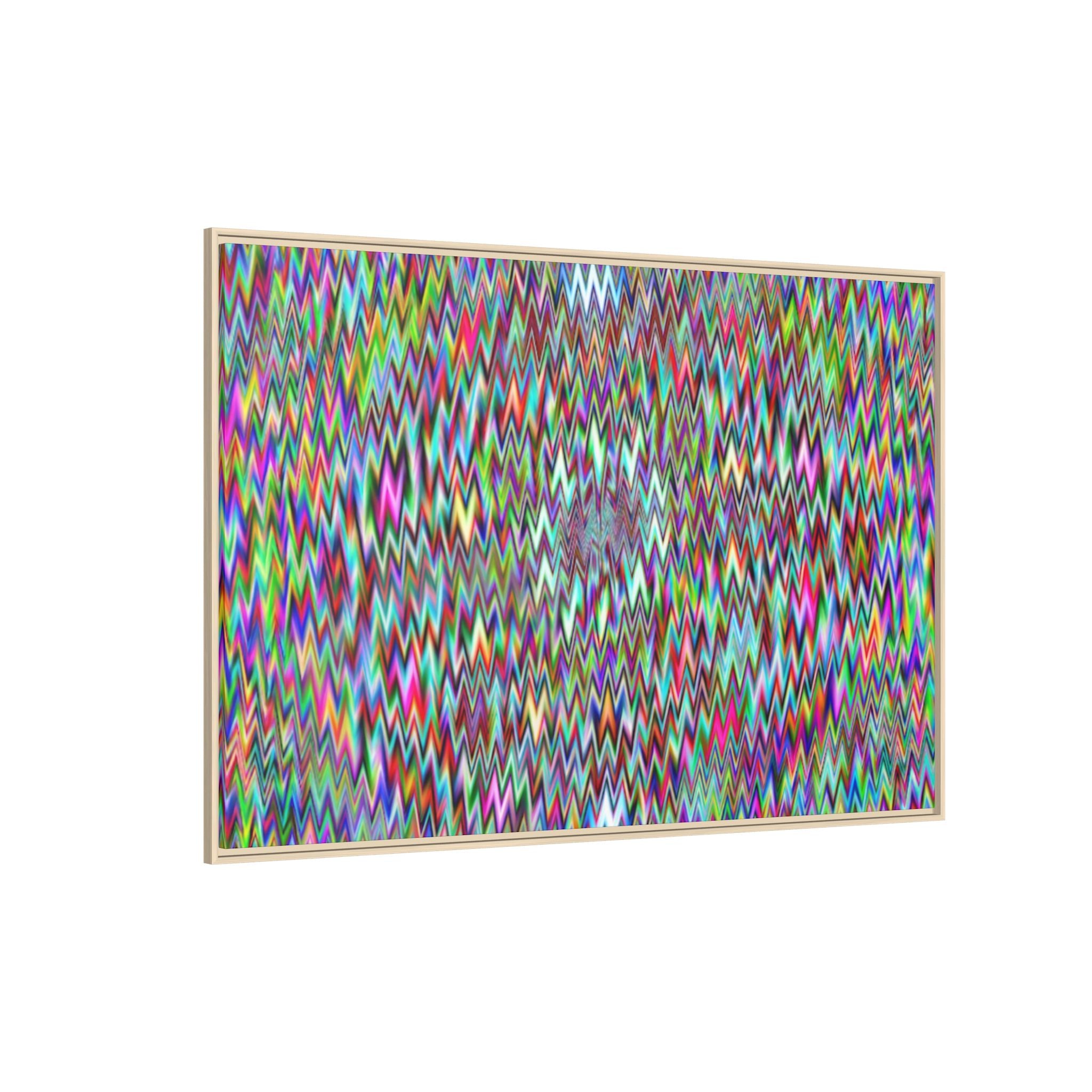 Framed Canvas Art — "GSK"